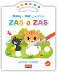 Maluj / Maľuj vodou ZAS a ZAS Zvířátka / Zvieratká