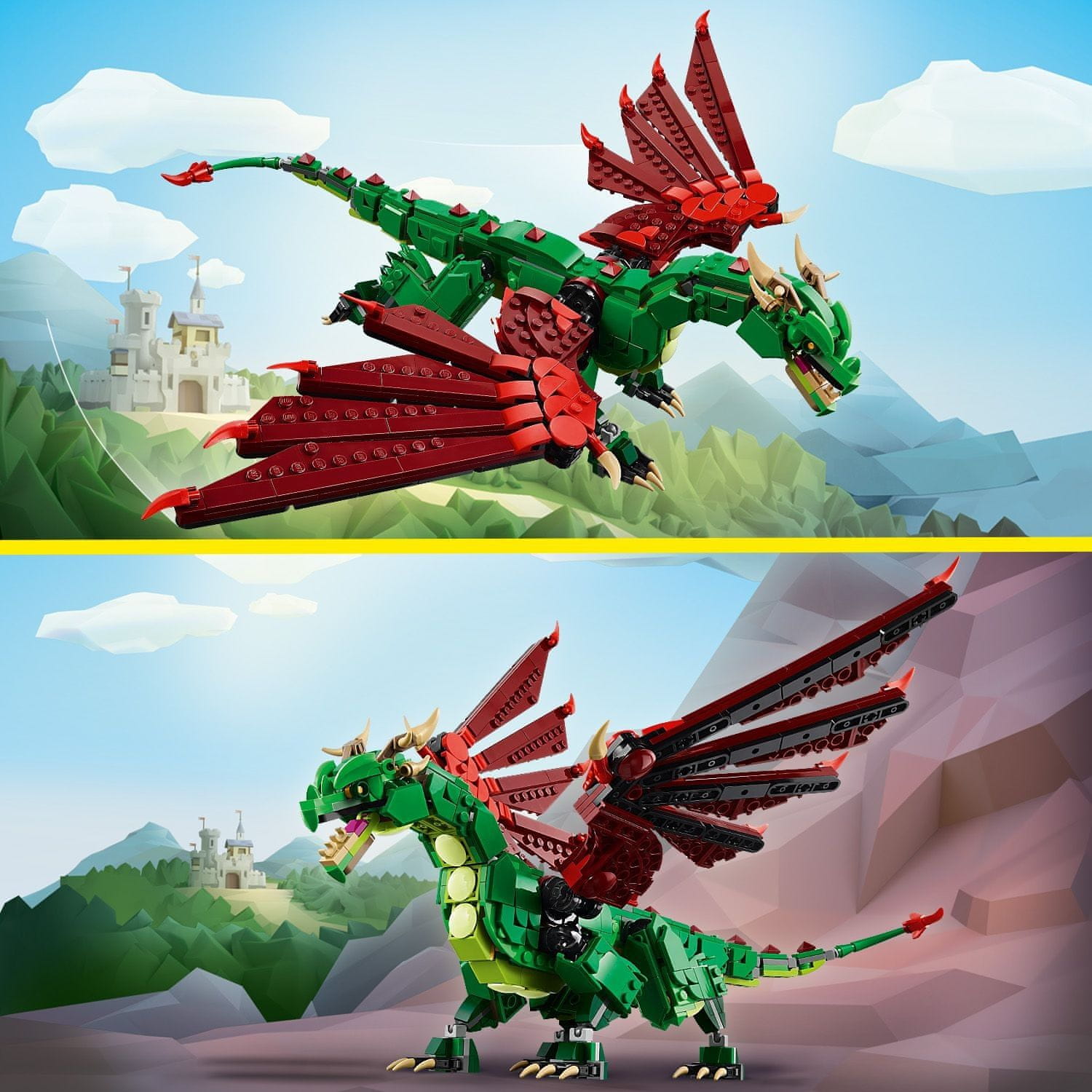 LEGO Creator 31161 Středověký drak