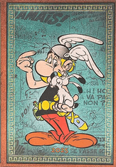 Diář Asterix the Gaul 2025 - Midi, horizontální členění