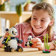 LEGO Creator 31165 Divoká zvířata: Pandí rodinka