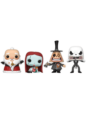 Figurka The Nightmare Before Christmas - Sandy Claws/Sally Sewing/Mayor/Jack Skellington (Funko POP! 4-Pack)