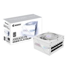 Gigabyte AORUS ELITE P850W ICE/850W/ATX 3.1/80PLUS Platinum/Modular/Retail