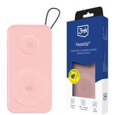 3MK PastelUp Powerbanka 10000 mAh 22.5W USB růžová