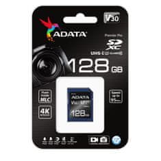 Adata V30S/SDXC/128GB/UHS-I U3 / Class 10