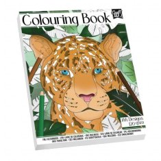 Kraftika Omalovánky colouring book tygr - pouze v prodejně v praze