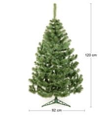 nabbi Vánoční stromek Christee 9 120 cm - zelená