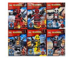 INTEREST Deadpool figurky - mix druhů pro lego.