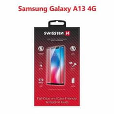 Swissten Ochranné temperované sklo Samsung A135 Galaxy A13 4G černé, case friendly