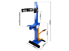 GEKO Hydraulický stojanový stahovák pružin MacPherson 1T, nastavitelný G02076