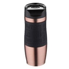 Bergner Termohrnek s protiskluzovým úchopem 400 ml rosegold BG-37518-MPK