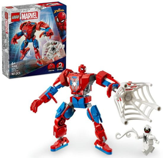 LEGO Marvel 76308 Spider-Man v robotickém obleku vs. Anti-Venom