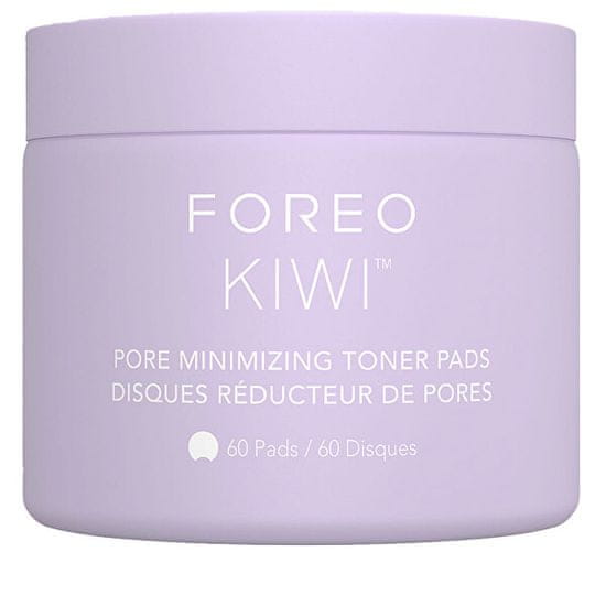 Foreo Tonizační čisticí polštářky na problematickou pleť KIWI (Pore Minimizing Toner Pads) 60 ks