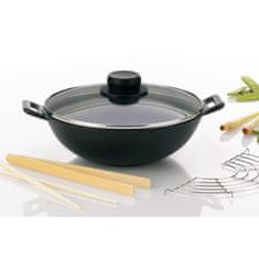 Kela WOK pánev MINI 24 cm litinový 5-dílný set