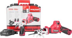 Worcraft CSS-12Li, 12V, 2x 2,0Ah Li-Ion, pila ocaska