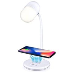 Grundig Stolní lampa LED s bezdrátovou nabíječkou na mobil 3v1