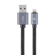 Gembird Datový kabel USB 2.0 opletený, 1,8m, černý