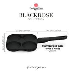 Berlingerhaus Pánev na lívance a hamburgery Matte Black Collection