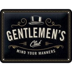 Nekupto Cedule 15x20 Gentlemen's Club NA26249