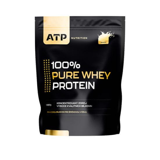 ATP Nutrition 100% Pure Whey Protein 1000 g banán