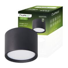 LUMILED Povrchové svítidlo HALOGEN SUNLA Tuba Gx53 LED Spot Wall Lamp Cylinder Black LUMILED