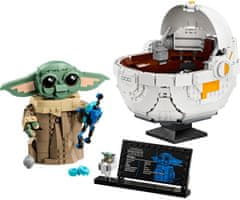 LEGO Star Wars 75403 Grogu ve vznášejícím se kočárku