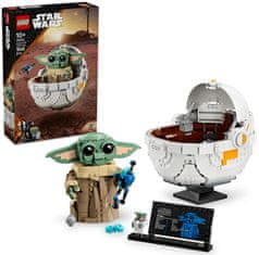 LEGO Star Wars 75403 Grogu ve vznášejícím se kočárku