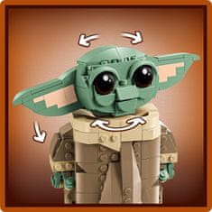 LEGO Star Wars 75403 Grogu ve vznášejícím se kočárku