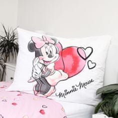 Jerry Fabrics  Povlečení Minnie White 140x200, 70x90 cm