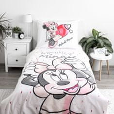 Jerry Fabrics  Povlečení Minnie White 140x200, 70x90 cm