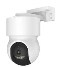 iGET HOME Camera CS8 White - bezdrátová venkovní 2K kamera, Auto tracking, krytí IP65, zvuk