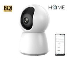 iGET HOME Camera CS4 White - bezdrátová vnitřní 2K kamera, Auto tracking, LAN port, zvuk