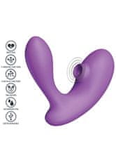 Xocoon XoCoon DuoVibe 1 (Purple), G-bod vibrátor a stimulátor na klitoris