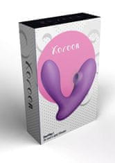 Xocoon XoCoon DuoVibe 1 (Purple), G-bod vibrátor a stimulátor na klitoris