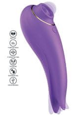 Xocoon XoCoon SalsaTap Stimulator (Purple), duo vibrátor