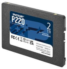 Patriot P220 2TB SSD / Interní / 2,5" / SATA 6Gb/s /