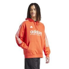 Adidas Mikina oranžová 170 - 175 cm/M House Of Tiro Sportswear