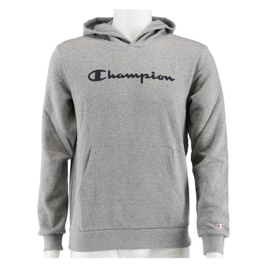 Champion Mikina šedá Big Logo Print