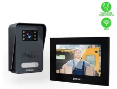 EVOLVEO DoorPhone AP1-2 drátový videotelefon s aplikací černý