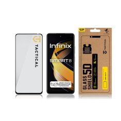 Tactical Tvrzené sklo pro Infinix Smart 8 5D černé