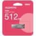 ADATA FlashDrive UV350 512GB / USB 3.2 Gen1 / stříbrná