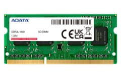 Adata Premier 4GB DDR3L 1600MT/s / SO-DIMM / CL11 / 1,35V