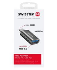 Swissten otg adapter usb-c(m)/usb-a(f)