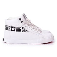 Big Star Pánské vysoké tenisky White velikost 45