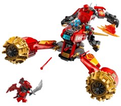 LEGO Ninjago 71830 Kaiův bouřný jezdec a robot