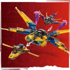 LEGO Ninjago 71833 Ras, Arin a superbouřkové letadlo