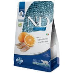 N&D Krmivo Cat Ocean Herring & Orange 0,3kg