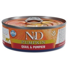 N&D Konzerva Cat Quail & Pumpkin 70g