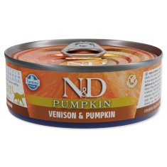 N&D Konzerva Cat Venison & Pumpkin 70g