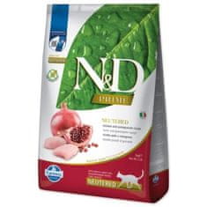 N&D Krmivo Cat Prime Neutered Chicken & Pomegranate 5kg