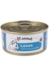 All Animals CAT losos mletý 100g